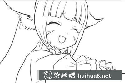 簡筆畫教程怎么畫狐妖小紅娘