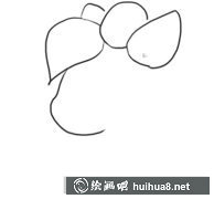 簡筆畫教程：小白馬繪制步驟