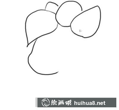 簡筆畫教程怎么畫小白馬