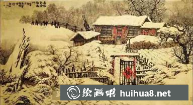 山水畫點景的原則