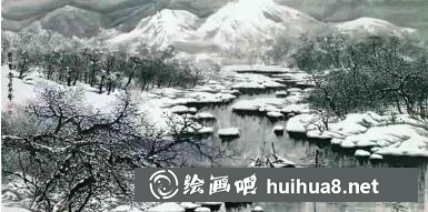 山水畫點景的原則