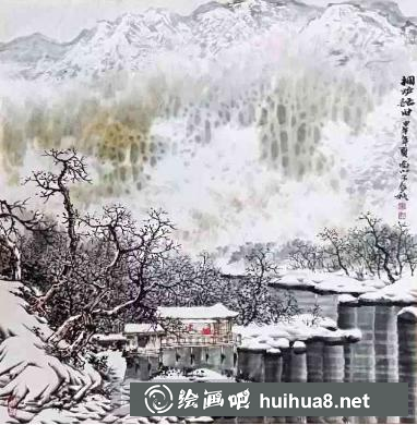 山水畫點景的原則