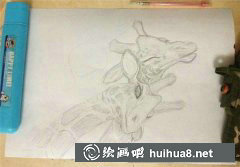長(zhǎng)頸鹿水粉畫教學(xué)步驟