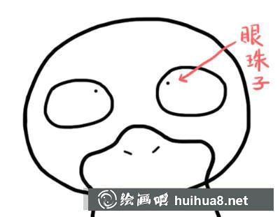 可達(dá)鴨兒童畫