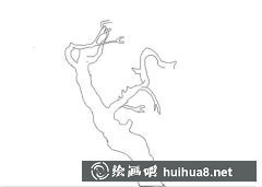 簡筆畫桃花樹教程：學畫美麗桃花