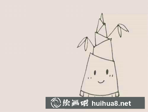 筍兒童畫教程