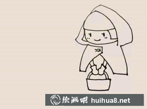 小紅帽兒童畫過(guò)程 小紅帽兒童畫過(guò)程