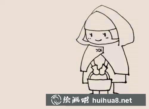 小紅帽兒童畫過(guò)程 小紅帽兒童畫過(guò)程