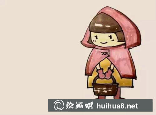 小紅帽兒童畫過(guò)程 小紅帽兒童畫過(guò)程