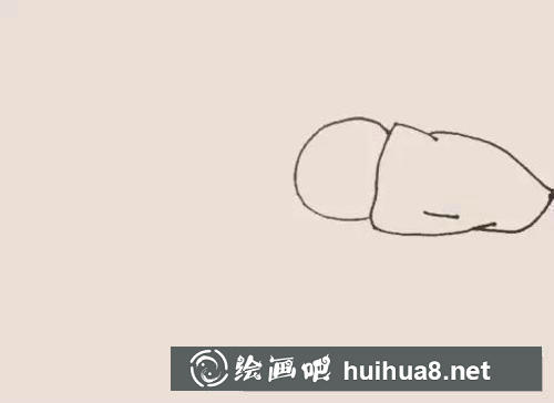 月亮兔簡筆畫過程