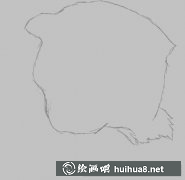 哈士奇簡(jiǎn)筆畫(huà)教程