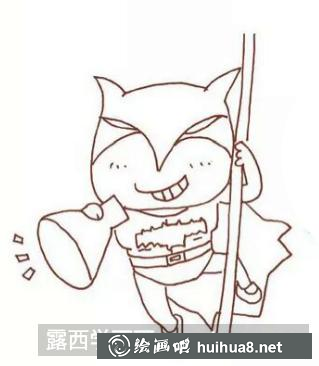 蝙蝠俠兒童畫