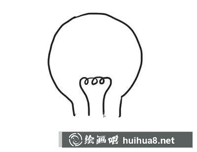 如何繪制燈泡