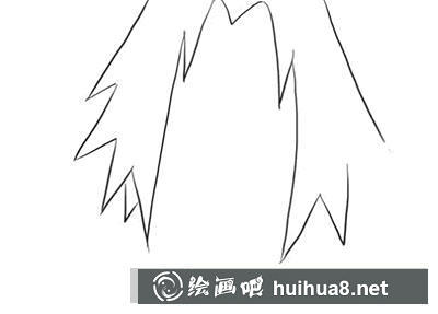 簡(jiǎn)筆畫教程怎么畫春野櫻的頭發(fā)