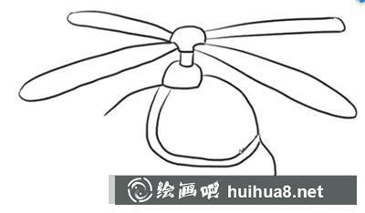 怎么畫直升飛機(jī)