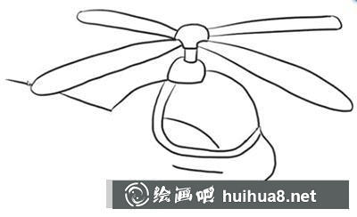 怎么畫直升飛機(jī)