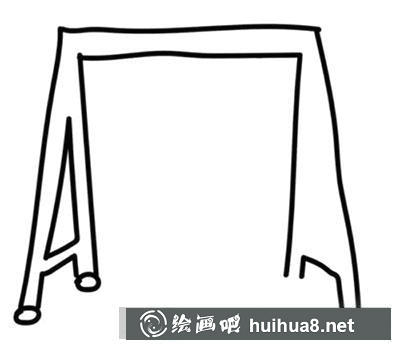 簡(jiǎn)筆畫教程秋千的畫法