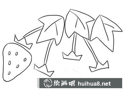 草莓細(xì)節(jié)繪制