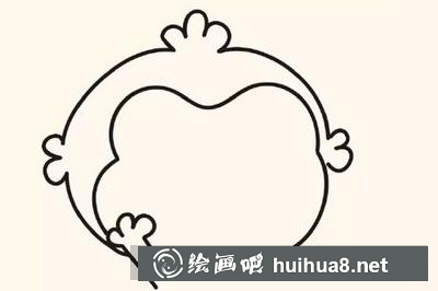 猴子的臉部輪廓