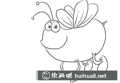 小蜜蜂身體繪制