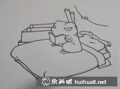 旅行青蛙的畫法