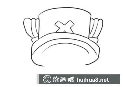 怎么畫喬巴的帽子