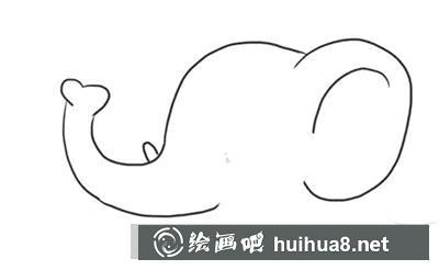 怎么畫(huà)小象