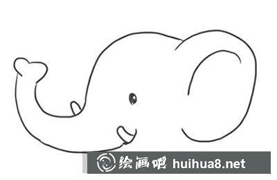 怎么畫(huà)小象