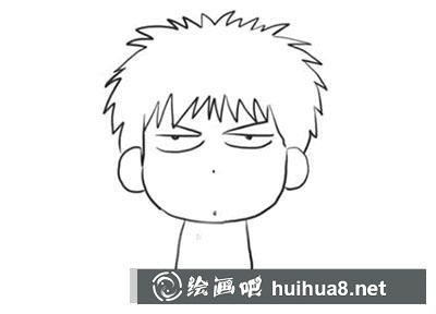 怎么畫流川楓