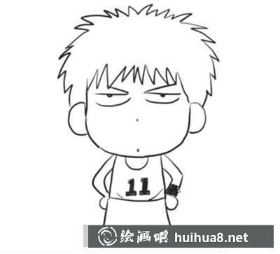 怎么畫流川楓