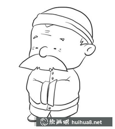 怎么畫老財主