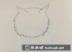 簡筆畫貓頭鷹繪制技巧