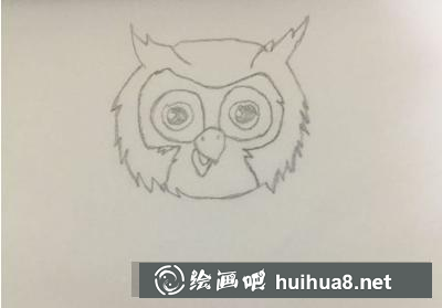 貓頭鷹的畫法