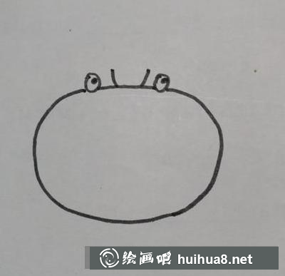 螃蟹的畫法