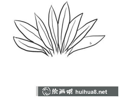怎么畫侏羅紀(jì)樹木