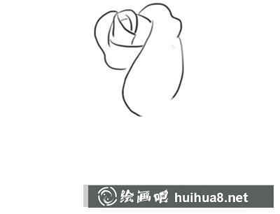 怎么畫玫瑰花