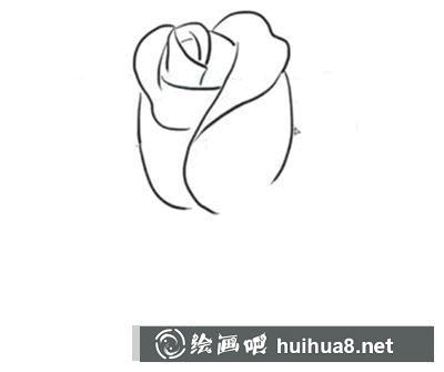 怎么畫玫瑰花