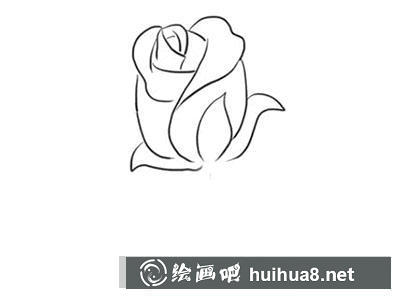 怎么畫玫瑰花