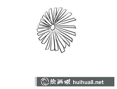 怎么畫雛菊