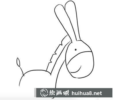 怎么畫小驢
