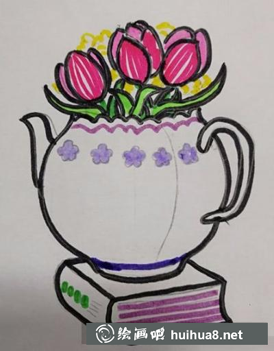 花瓶的畫法
