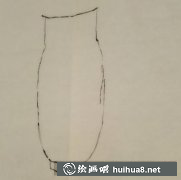 荷花瓶子繪畫教程