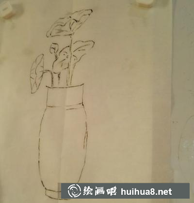 荷花的畫法