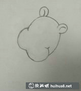 簡筆畫教程：河馬速成畫法