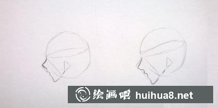 側臉的畫法