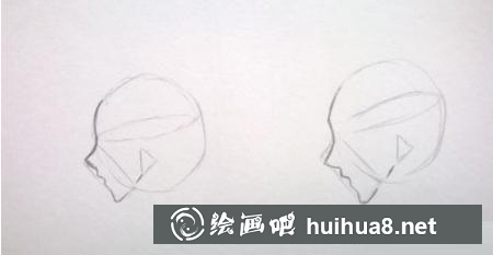 側臉的畫法