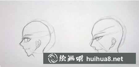側臉的畫法