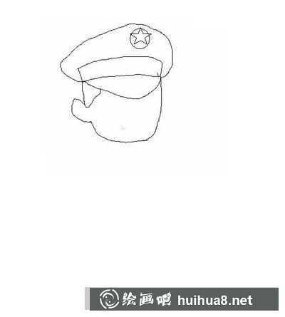 警察的畫(huà)法