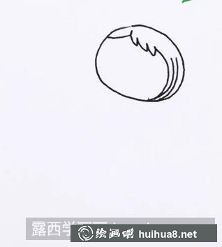 點燈籠兒童畫