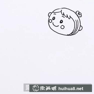點燈籠兒童畫
